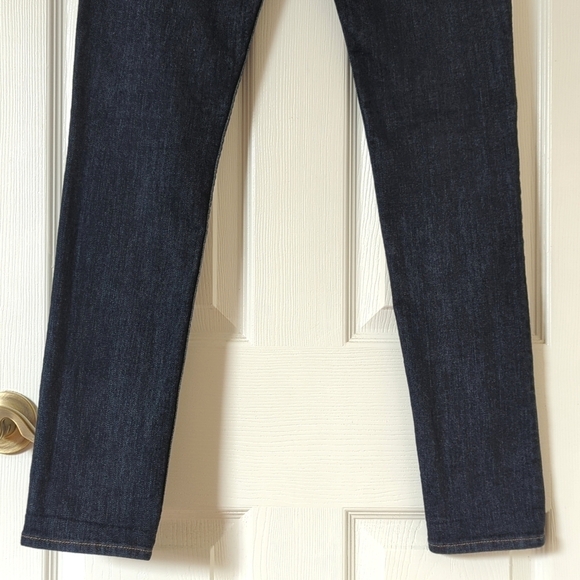 Hudson Collin Classic Low Rise Dark Wash Flap Pocket Denim Skinny Jeans 26 - Picture 6 of 16
